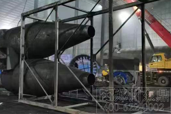 陜西彬州大型煤泥烘干機(jī)安裝現(xiàn)場實拍 陜西彬州大型煤泥烘干機(jī)安裝現(xiàn)場實拍